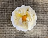 レンジで簡単あったかいチーズたまご湯豆腐作り方3写真