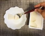レンジで簡単あったかいチーズたまご湯豆腐作り方2写真