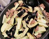 豆苗、ひき肉、お味噌でお手軽！麻婆茄子作り方3写真