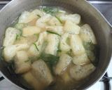 豆腐・さつま芋のお味噌汁♪作り方4写真