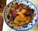 $さつまいもの甘辛煮$作り方4写真