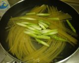 スモークサーモンのお気楽クリームパスタ作り方2写真