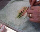 川俣菜入り生春巻き作り方4写真