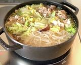 白菜と椎茸の旨味【ピェンロー鍋】白菜鍋作り方8写真