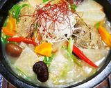 牛すじの韓国風スープ(コムタン風？)作り方12写真
