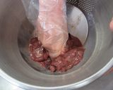 チムシンジ(豚レバーのお汁)作り方3写真