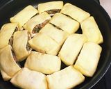 材料４つ♡時短！簡単！油揚げギョウザ作り方4写真
