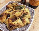 材料４つ♡時短！簡単！油揚げギョウザ作り方6写真