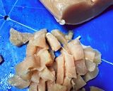 ゴロゴロ胸肉の手作りナゲット作り方1写真