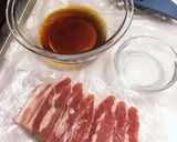 白飯に立ち向かえ！豚バラの照焼き作り方1写真