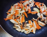 野菜と鮭のからしマヨネーズホイル焼き作り方3写真