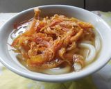 ひらひら人参のかき揚げ・うどん♪作り方1写真
