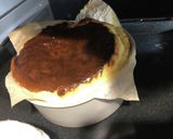 材料５つ＊簡単バスク風チーズケーキ♡作り方4写真