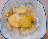 ☆さつま芋＆りんご＆クリチのロールパン☆作り方1写真