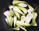 青梗菜のオイスターソース炒め作り方2写真