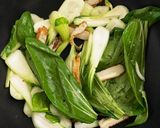 青梗菜のオイスターソース炒め作り方3写真