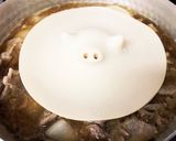 大根と豚肉のりんご煮作り方7写真