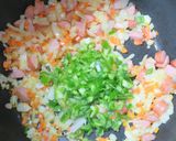 野菜たっぷり☆発芽米のナポリタンライス作り方7写真