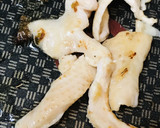 鶏皮活用●鶏皮短冊切りの塩焼き作り方2写真