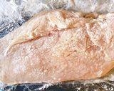 鶏胸肉でヘルシーチャーシュー味玉付き作り方1写真