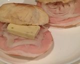 シンプル美味しいハム玉ねぎサンドトースト作り方5写真