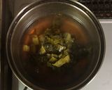 超簡単☆うま塩かき玉あんかけ高菜ラーメン作り方2写真
