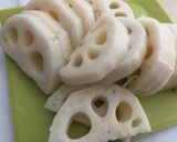 シャキシャキ♪のり塩レンコン作り方1写真
