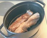 オーブンで簡単調理【ポークブレゼ】煮込み作り方3写真