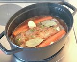 オーブンで簡単調理【ポークブレゼ】煮込み作り方5写真
