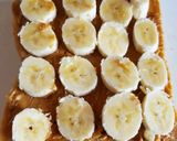 食べやすいトーストピーナッツバターバナナ作り方3写真