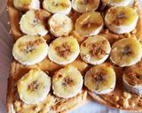食べやすいトーストピーナッツバターバナナ作り方5写真