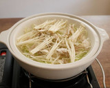 2種類のタレで楽しむ、蒸し野菜鍋作り方1写真