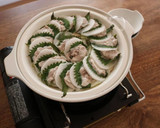 2種類のタレで楽しむ、蒸し野菜鍋作り方3写真