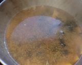 豆腐皮の味噌汁作り方4写真