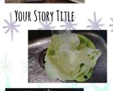 キャベツとサツマイモの温野菜×柿のサラダ作り方4写真