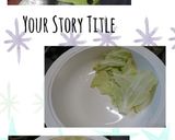 キャベツとサツマイモの温野菜×柿のサラダ作り方5写真