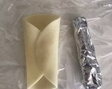 餃子の皮でカンノーリ風作り方2写真