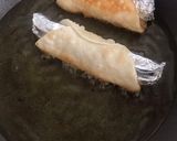 餃子の皮でカンノーリ風作り方4写真