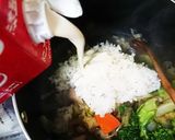 いたわりごはん♪豆乳と白味噌のリゾット作り方5写真