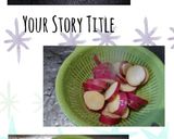 キャベツとサツマイモの温野菜×柿のサラダ作り方6写真