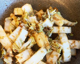【減塩】白菜のおかか甜麺醤マヨ炒め作り方5写真