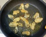 簡単おつまみ☆かきのパン粉焼き作り方3写真