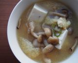 フルフル豆腐としめじ香るお味噌汁♪作り方5写真