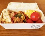 簡単・お弁当！サラダチキンの梅マヨネーズ作り方4写真