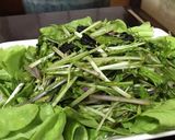農家の食卓〜水菜のやみつきサラダ〜作り方4写真