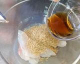 白身魚のごままぶし丼作り方2写真