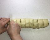 ポリ袋deさつま芋の甘煮ちぎりパン作り方11写真