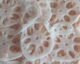 鶏ミンチとれんこんのあげ巻き作り方6写真