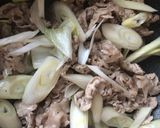 簡単ご飯が進む！豚肉と長ネギの塩ダレ炒め作り方3写真