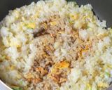 香菜の炒飯☆醤油オイスターソース五香粉で作り方7写真